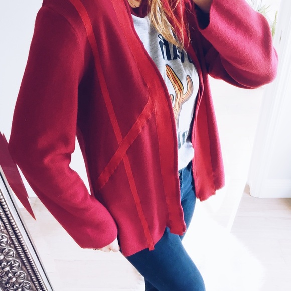 Vintage Made in Italy Two Tone Cardigan - Picture 8 of 8